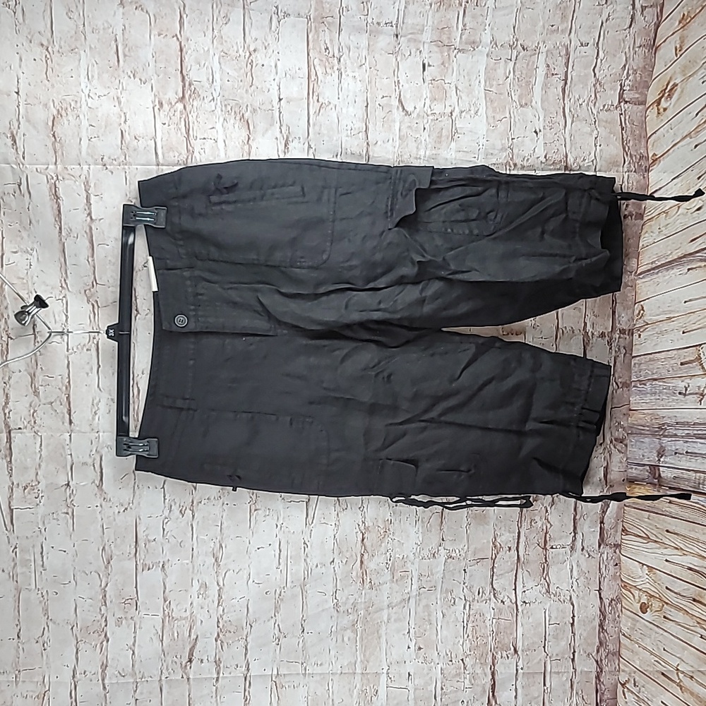 A.na. crago bermuda shorts black sz 8 new with tags nwt